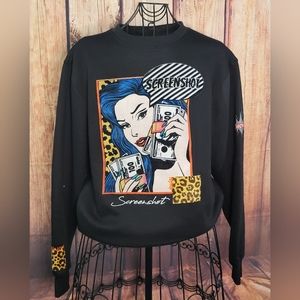 SCREENSHOT Animated Sweat shirt | Size Medium